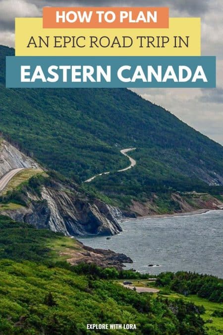 canada east coast trip itinerary