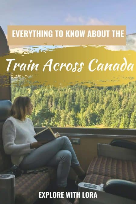 scenic train travel in canada